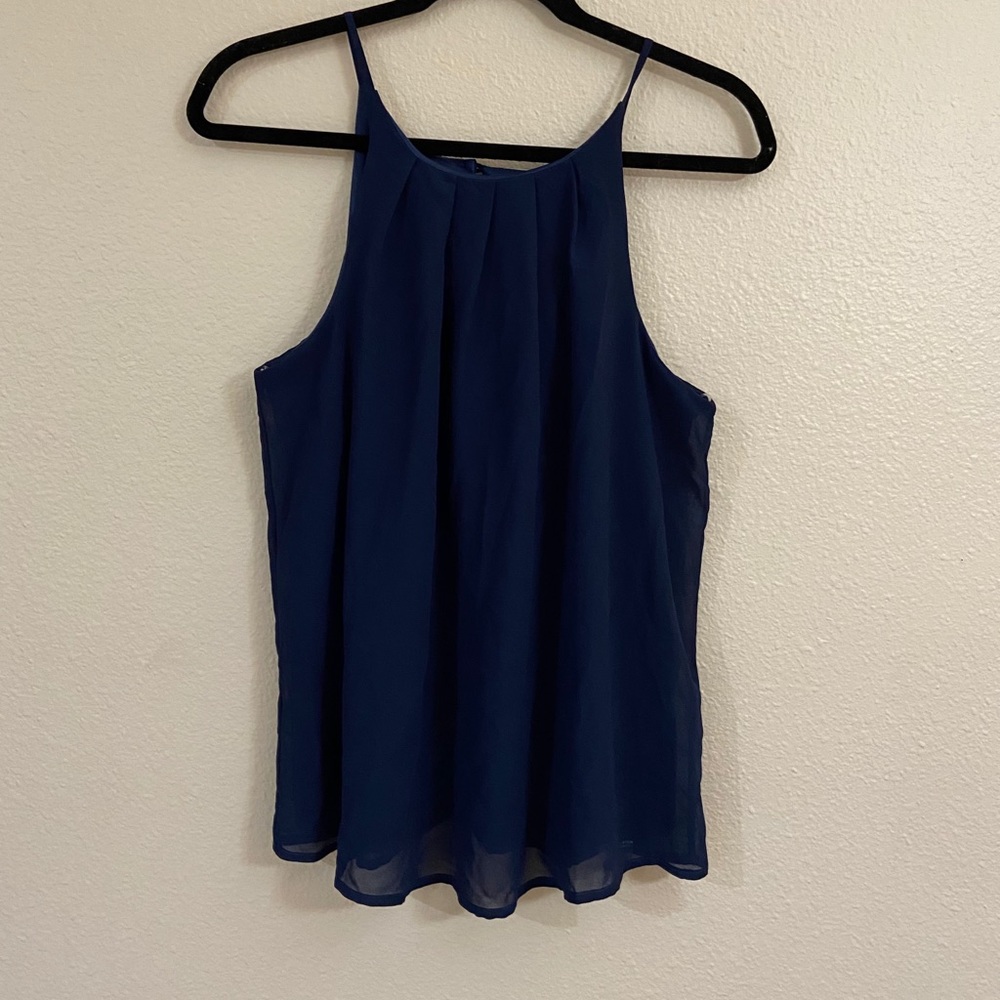 Miami Navy Blue Dressy Tank